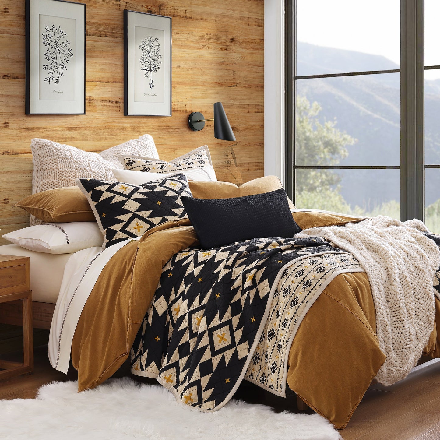 Stonewashed Canvas Duvet Cover Set - The Boho House Home Decor