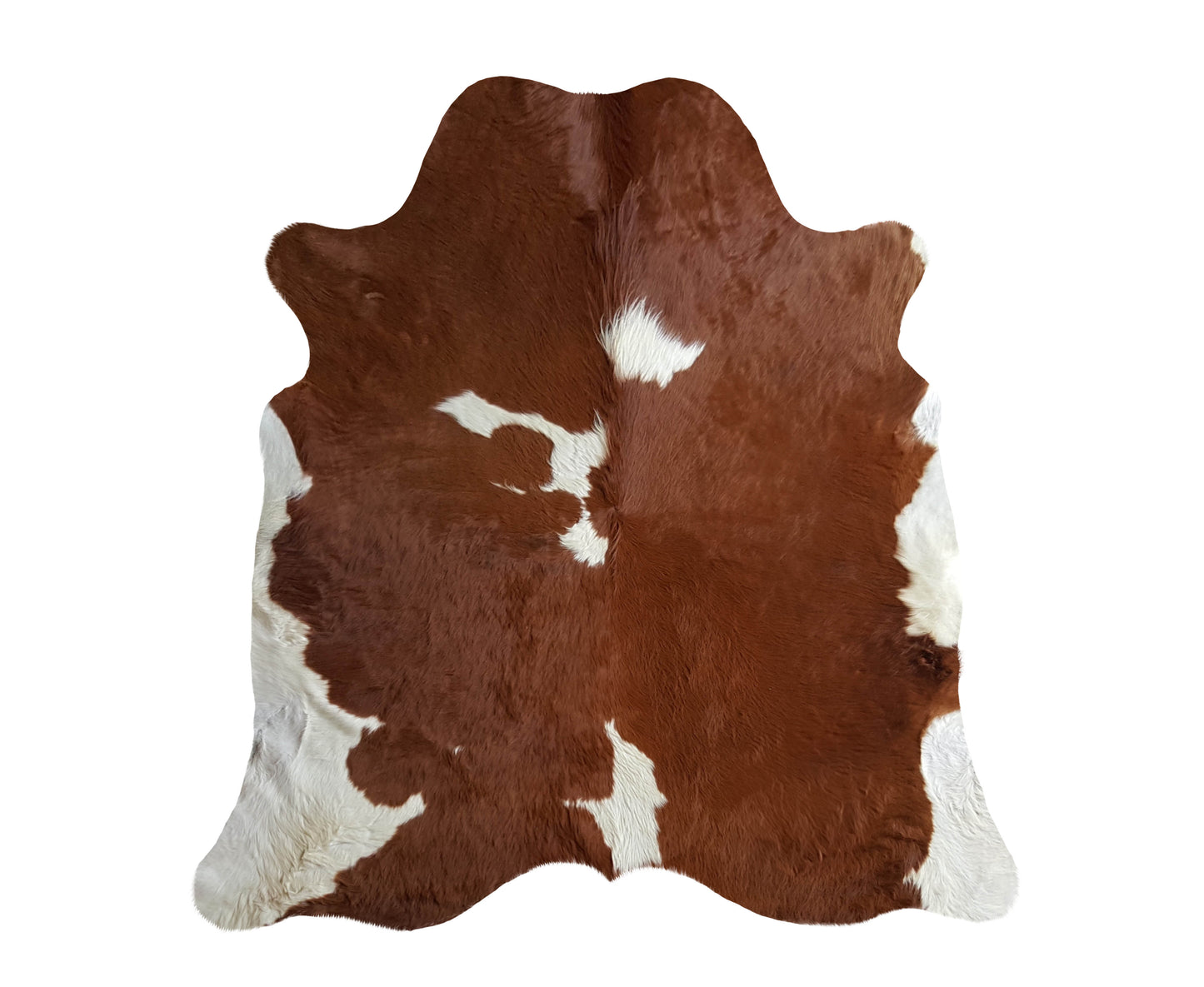 Brown White Classic Cowhide - The Boho House