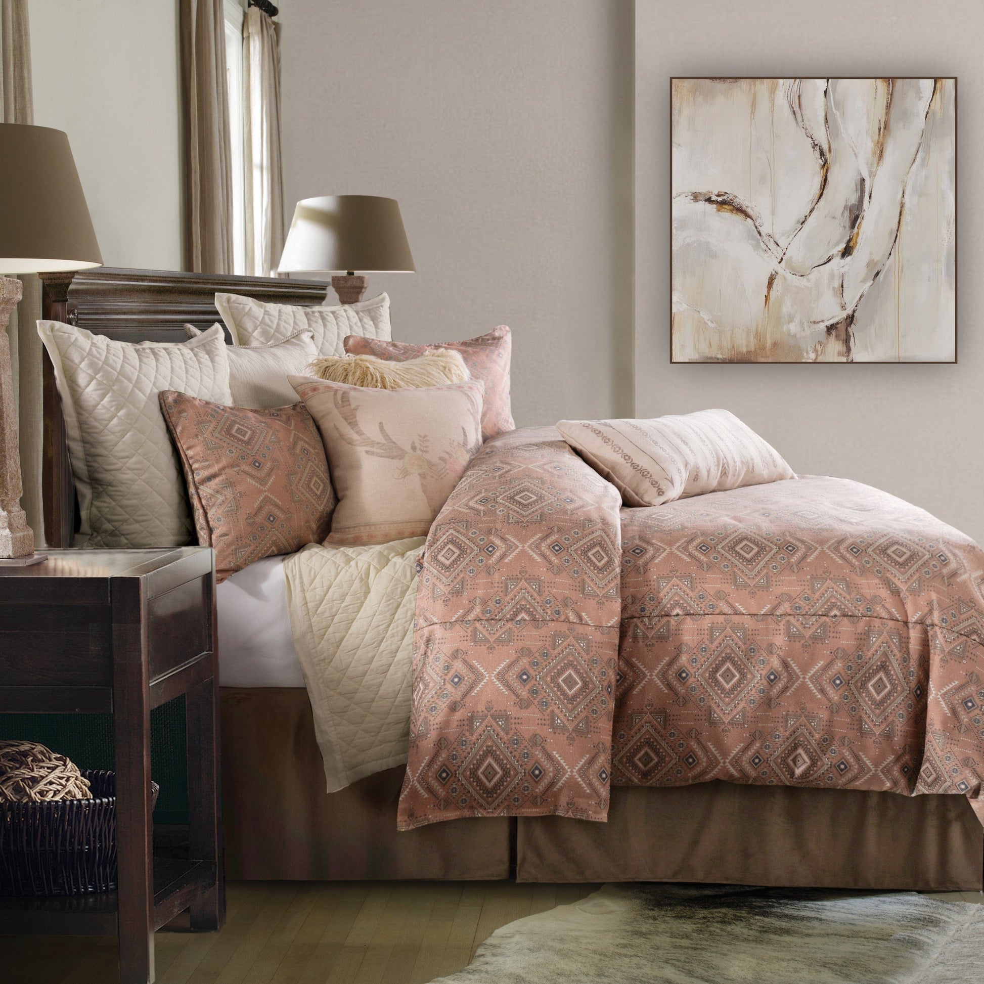 Sedona Sienna Comforter Set - The Boho House Home Decor