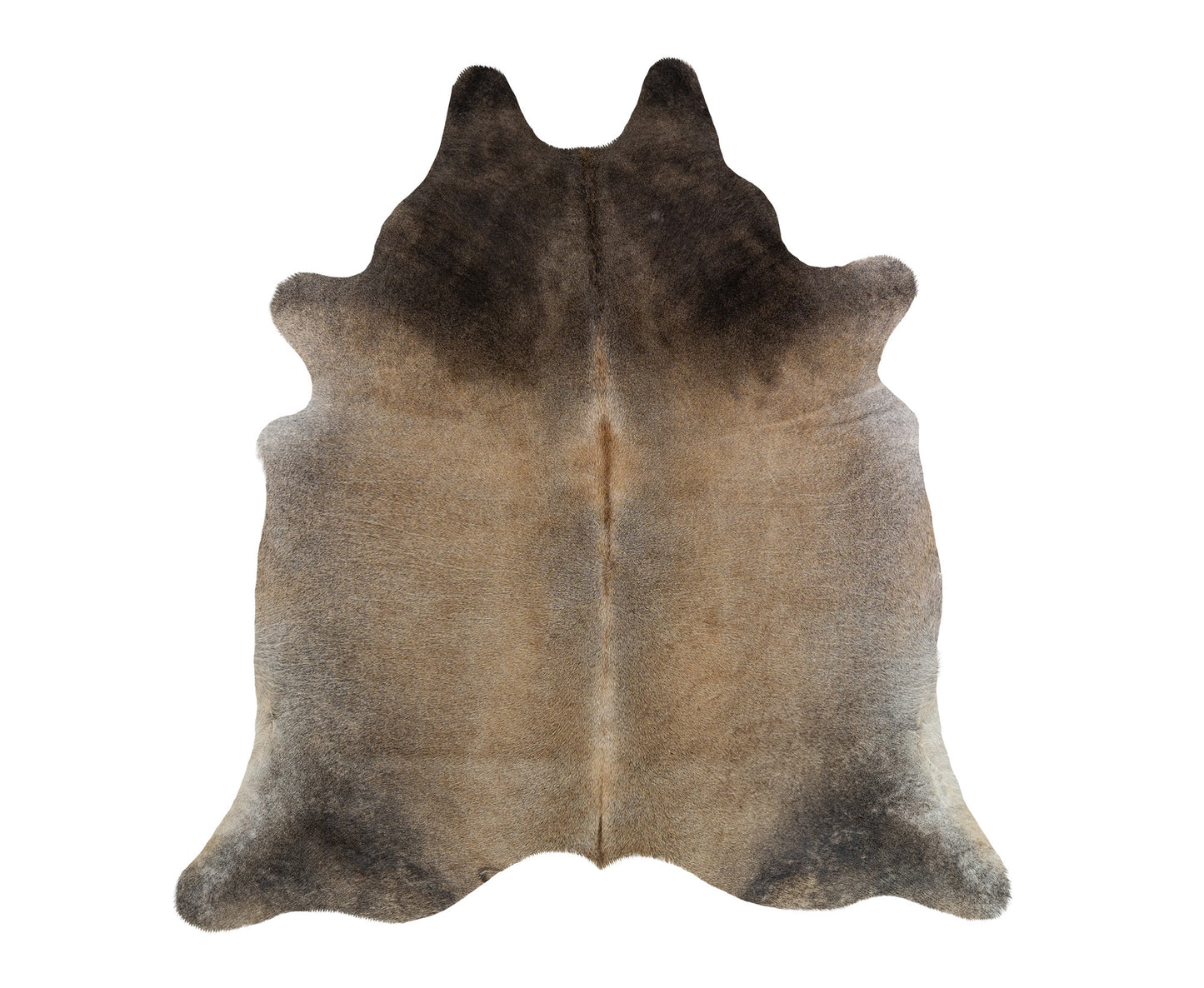Tan + Grey Luxury Cowhide - The Boho House