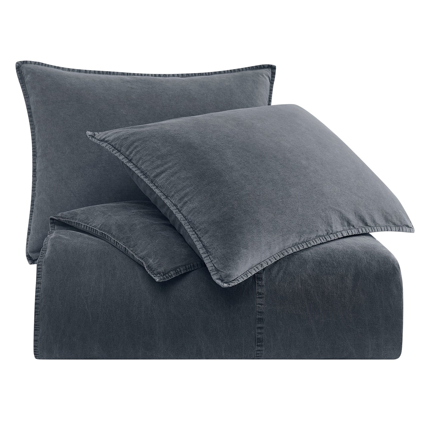 Stonewashed Canvas Duvet Cover Set - The Boho House Home Decor