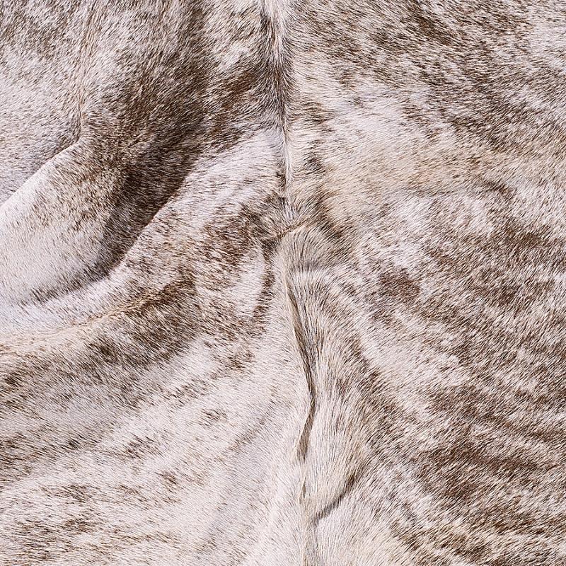 Soft Brindle Luxury Cowhide - Cowhide Detail - The Boho House