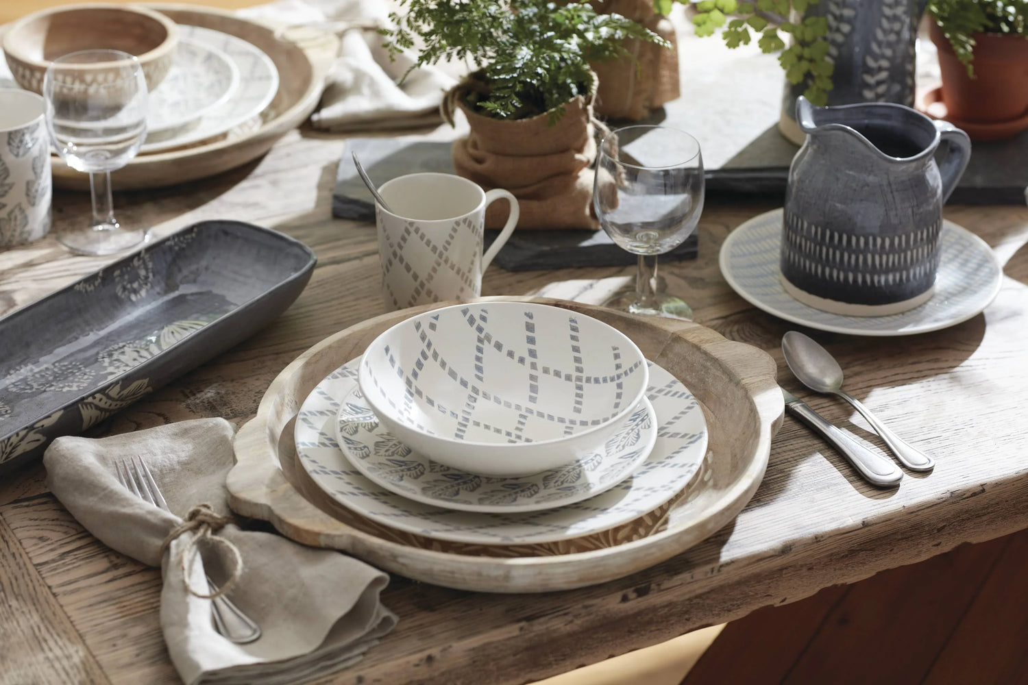 Dinnerware - Boho+Western Dinnerware - Dinner Plates - Salad Plates - Bowls - The Boho House