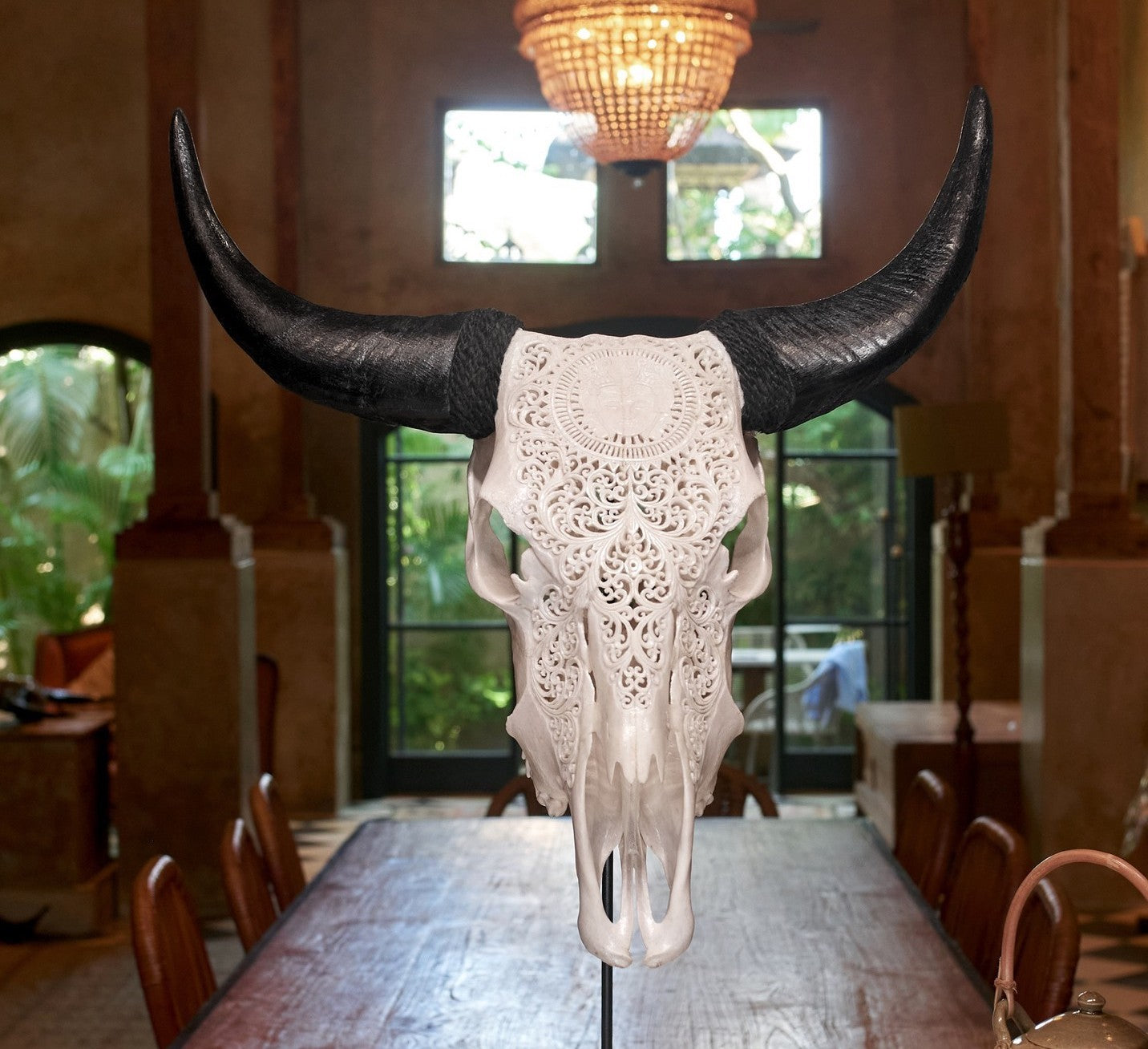 Hand carved Skulls | Authentic Skulls | The Boho House