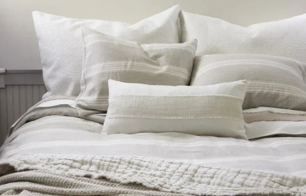 Pillows - Euro Shams - standard Shams - Boho Bedding - Western Bedding - Linen - Cotton - The Boho House