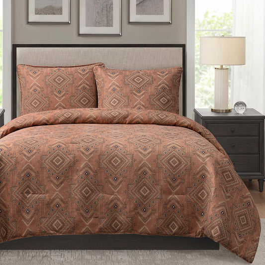 Sedona Sienna Comforter Set - The Boho House Home Decor