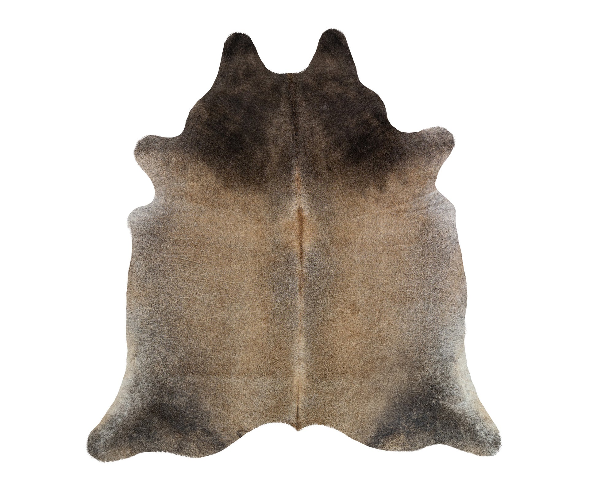 Tan + Grey Luxury Cowhide - The Boho House