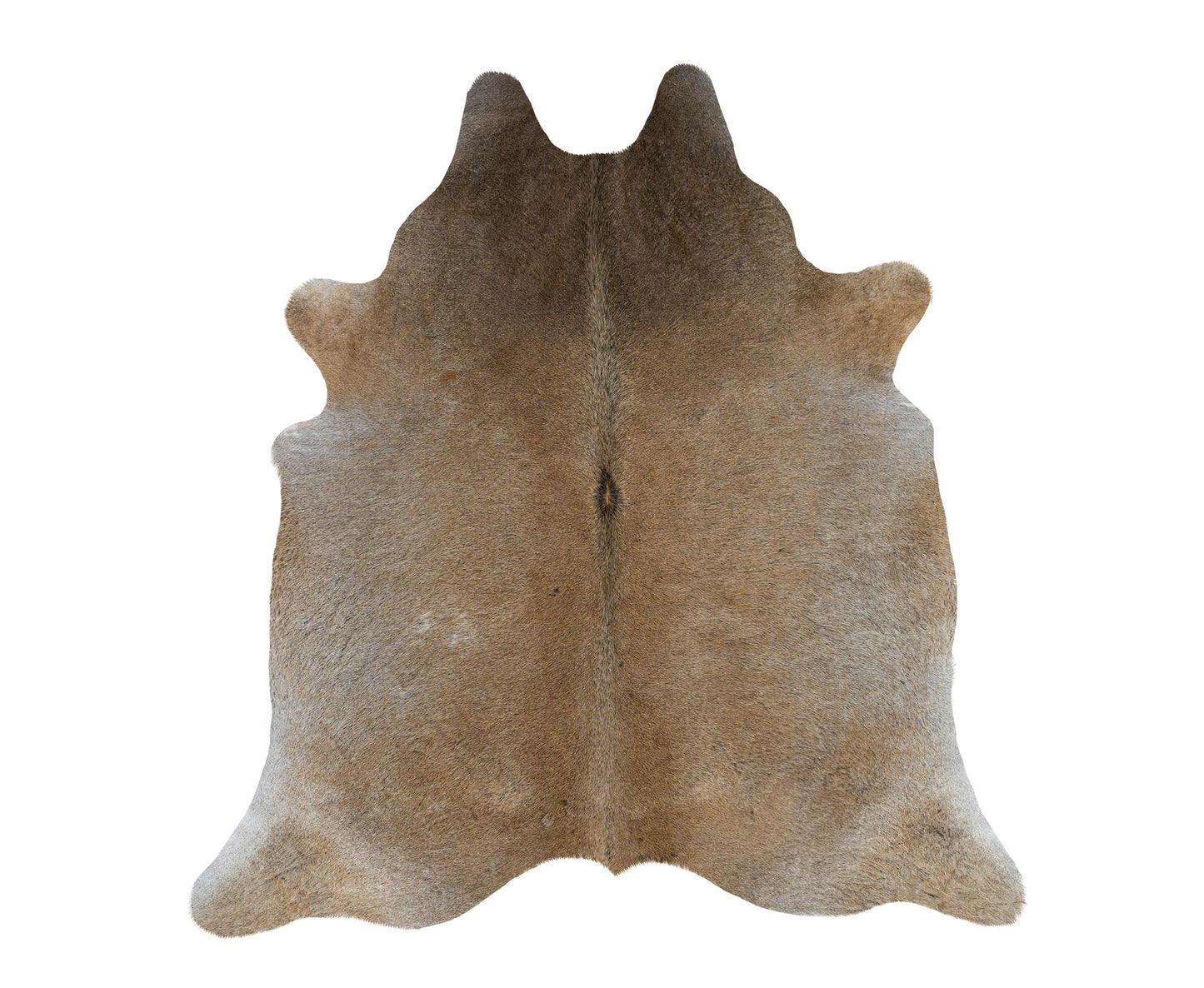 Tan + Grey Luxury Cowhide - The Boho House