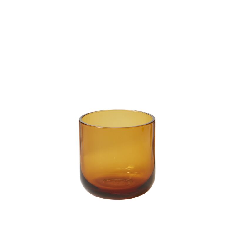 Las Positas Drinkware - Amber - Short glass -  The Boho House