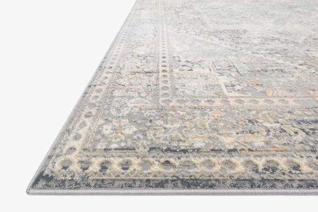 Luci Sunset Grey Area Rugs - Textured - Neutral colors - The Boho House