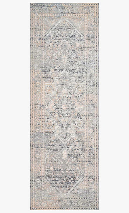 Luci Sunset Grey Area Rugs - Textured - Neutral colors - The Boho House