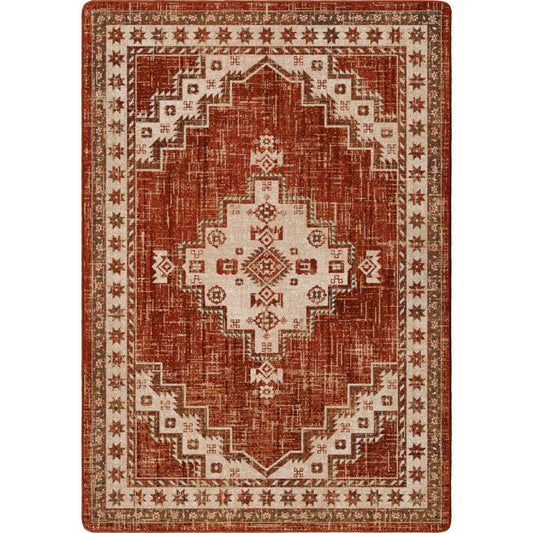 Sedona Nights Red Rock Area Rugs - Red Rock Color - 5x8 - The Boho House