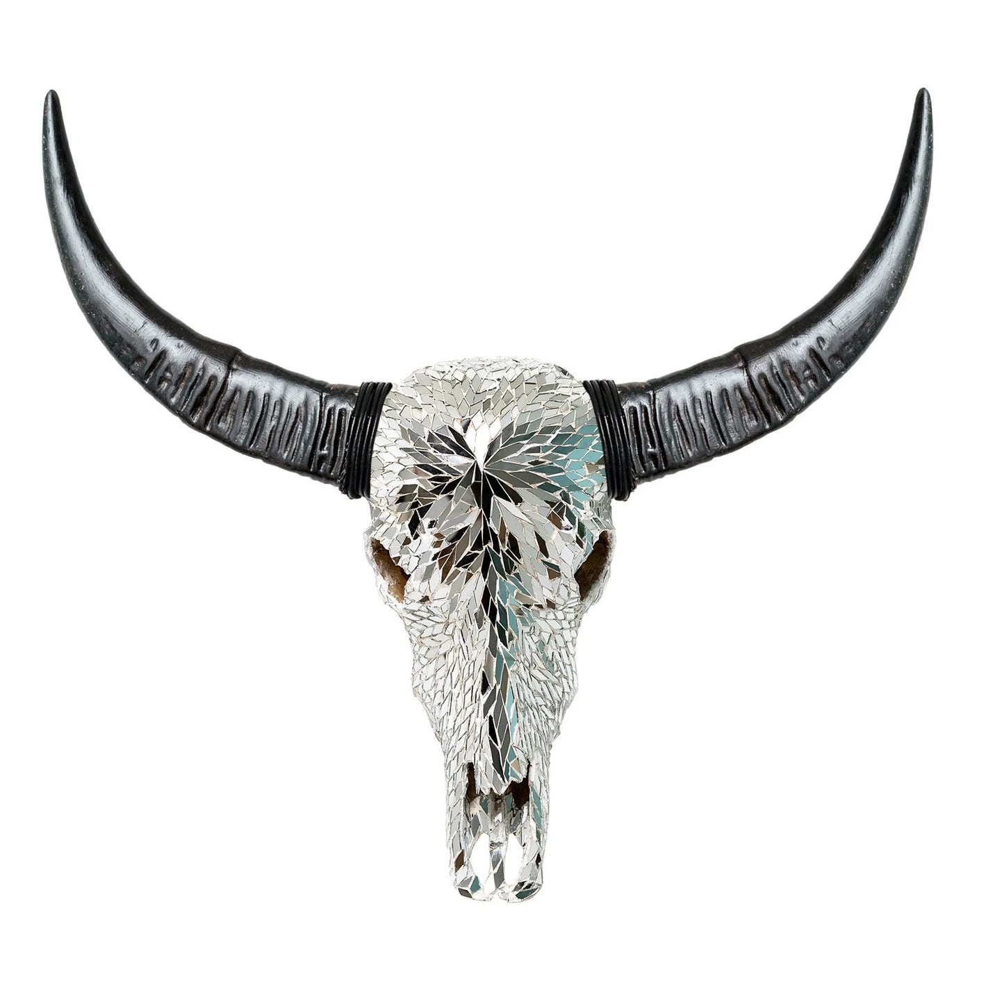 Disco Diva Buffalo Skull - The Boho House