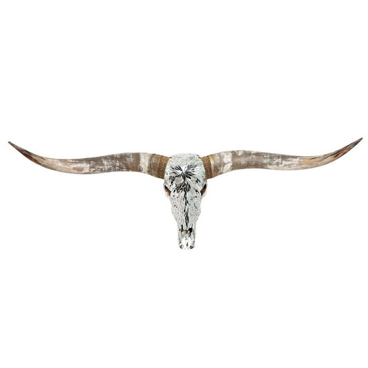 Disco Diva Longhorn Skull - The Boho House