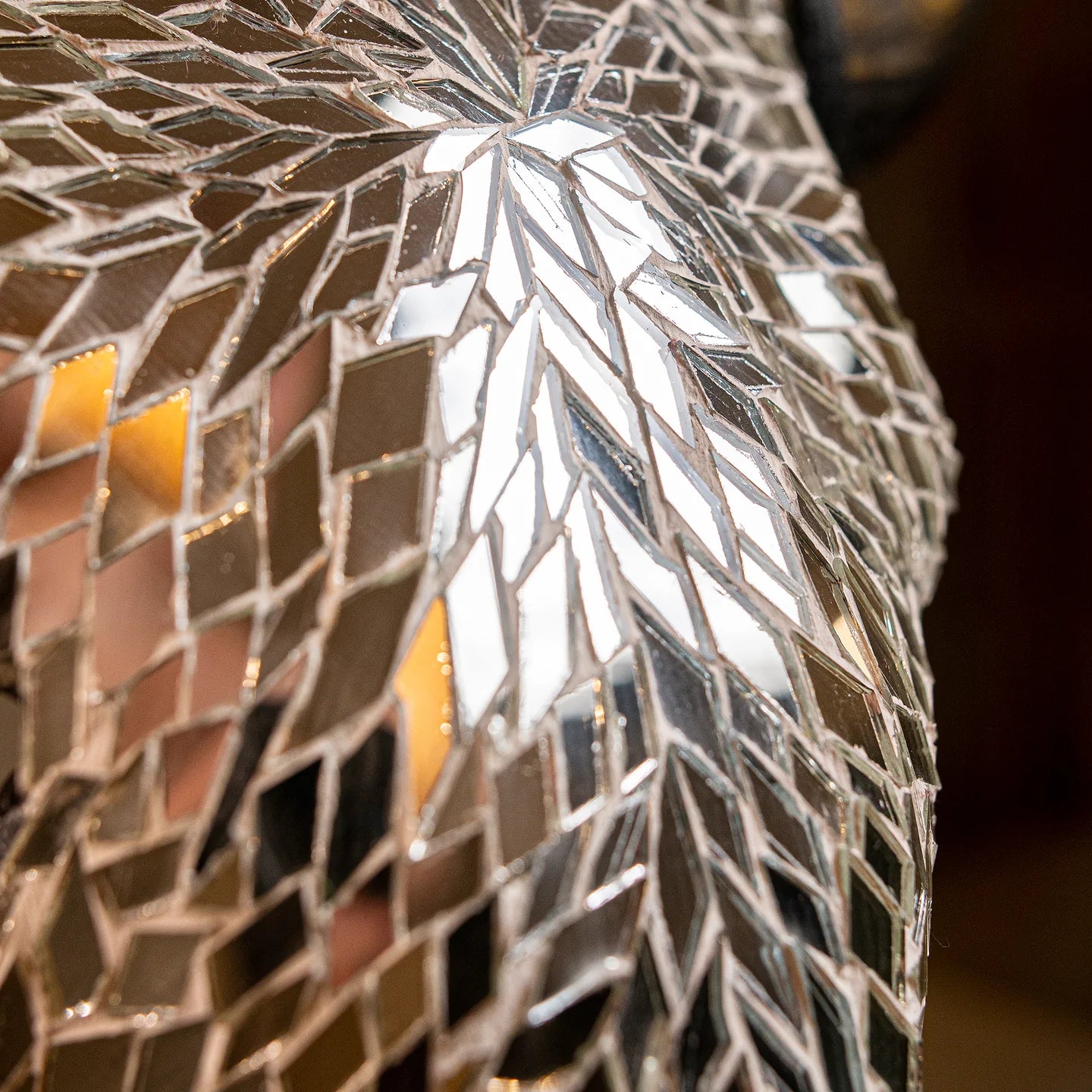Disco Diva Ram Skull - Ethnically Sourced Skull - The Boho House