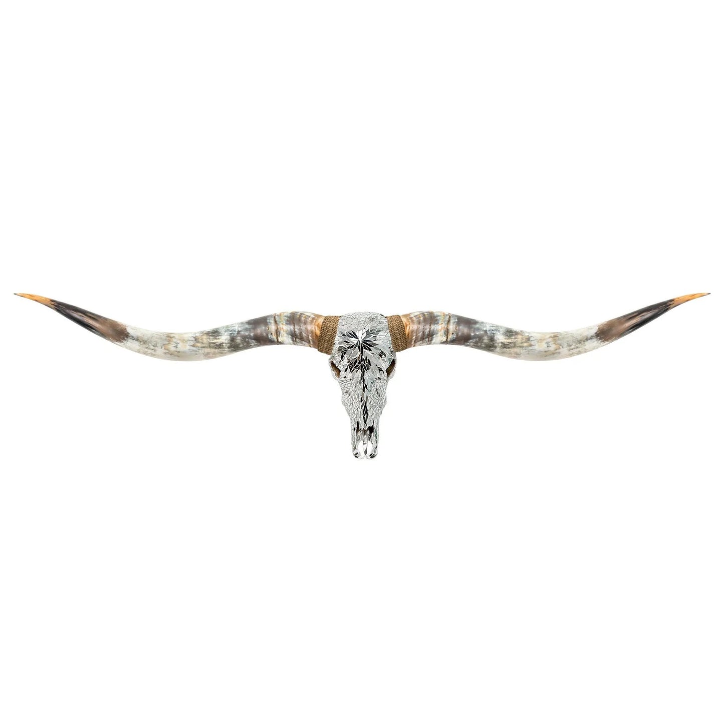 Disco Diva XL Longhorn Skull - The Boho House