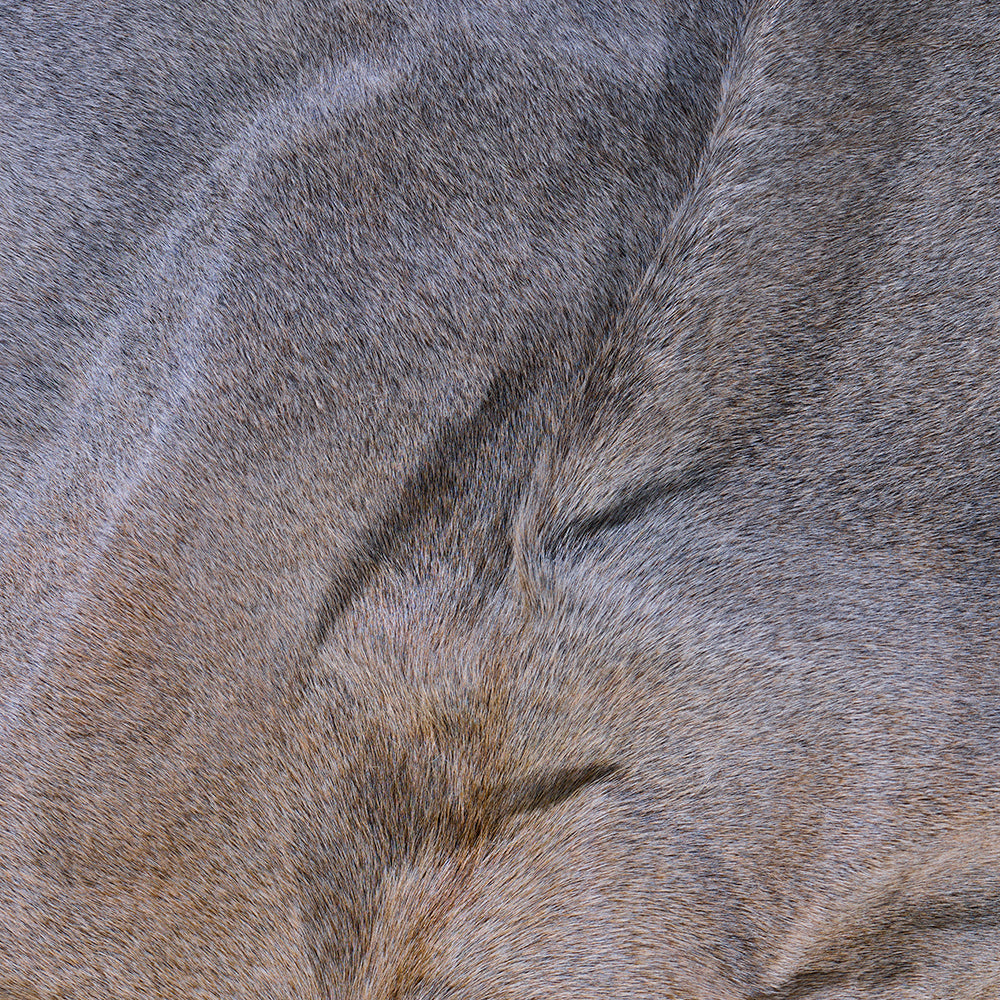Tan + Grey Luxury Cowhide - The Boho House