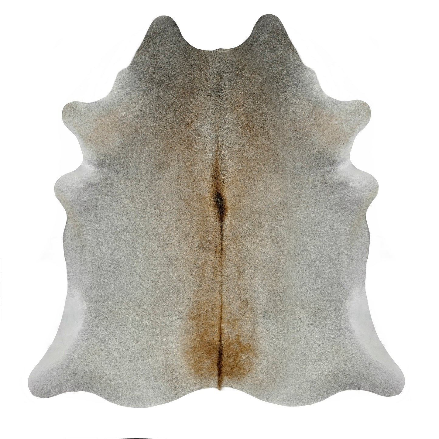 Tan + Grey Luxury Cowhide - The Boho House 